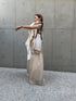 organdy maxi skirt